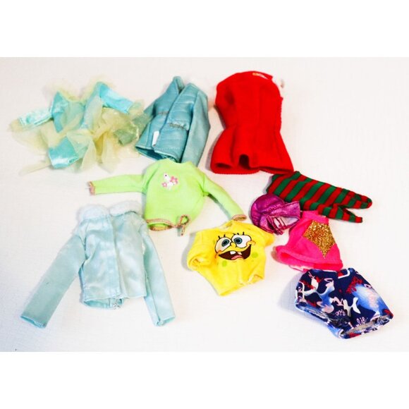Vintage Assorted Barbie Clothes Jacket Dress - Picture 1 of 5